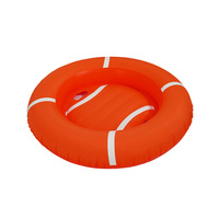 Bateau gonflable d'été pour chiens Piscine flottante pour chiens Piscine flottante durable et pratique pour chiens