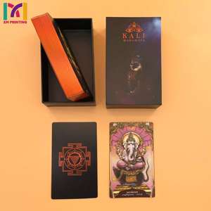 カスタムメイドのタロットカードセット（装飾エッジ付きボックスと印刷ガイドブック付き） - Product Image 3