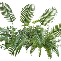 Plantes artificielles de palmier Areca, écologiques et durables, 76 cm, verdure pour l'aménagement paysager, la décoration des hôtels et des espaces commerciaux