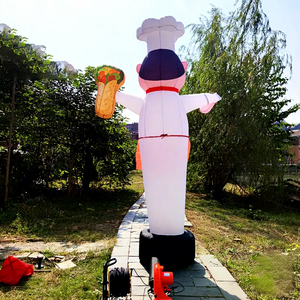 Ballons géants gonflables gonflables, bonhomme de neige, <span class=keywords><strong>chef</strong></span> de cuisine, père noël, tube d'air, ballons danseurs. - Product Image 6