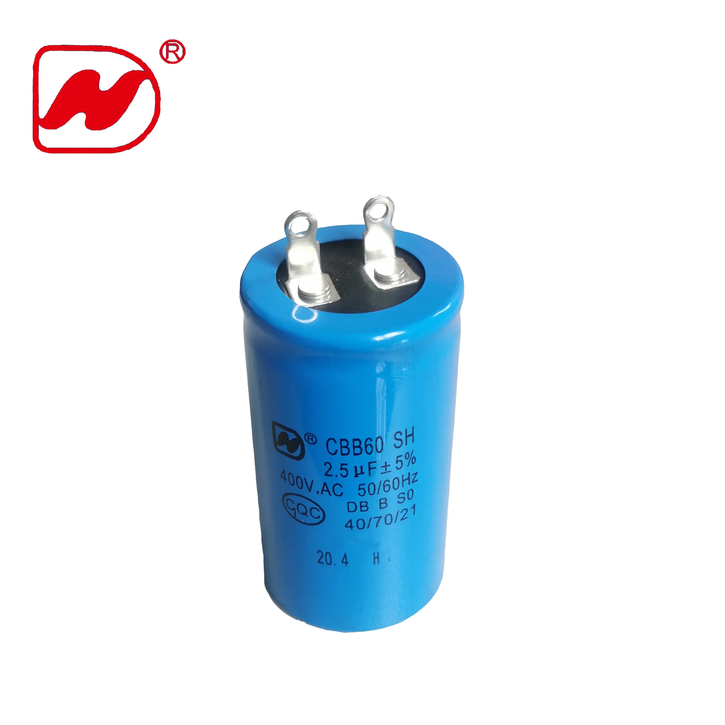 SK Fan capacitor round type supply to bangladesh CBB61 2.5uf 350V
