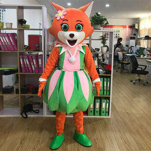 Traje de Mascota de dibujos animados de zorro de diseño personalizado de alta calidad OEM traje de animal de empresa para adultos para fiestas - Product Image 5