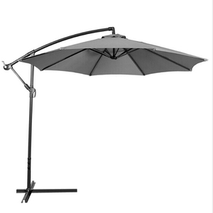 Sombrilla <span class=keywords><strong>de</strong></span> metal para Patio, accesorio <span class=keywords><strong>de</strong></span> ocio con manivela manual, retráctil, para jardín - Product Image 5