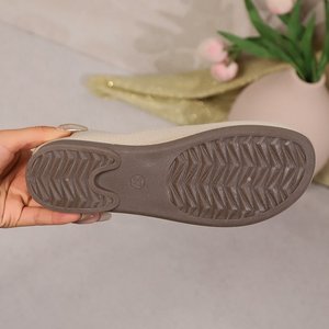 Zapatos Planos de Malla Tejida con Logotipo Personalizado para Mujer, Transpirables, con Punta Redonda, Sin Cordones, Suela Suave, Ligeros, Casuales, para Caminar, Venta al Por Mayor, OEM - Product Image 3