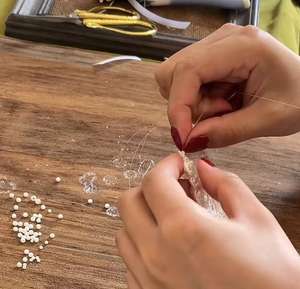 Baby <strong>Headbands</strong> for Baby Girls Rhinestone Beads Traditional Chinese Bows <strong>Hello</strong> <strong>Kitty</strong> Hair Clips Braid Accessories French Pin - Product Image 6