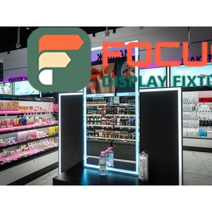 Custom Wig Display Rack <b>Wall</b> Mounted Vertical Shelf Display Hairpiece Store Display Rack Unit - Product Image 4