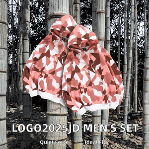 Sweat à capuche pour homme personnalisé, hiver, 100% coton, tricoté, respirant, décontracté, vêtements de sport, manches longues, tendance streetwear, sportif - Product Image 2