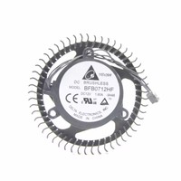 Ventilateur de carte graphique d'origine pour Delta BFB0712HF, neuf, double roulement à billes, équilateral, diamètre de la pale de 38 mm, diamètre du ventilateur de 63 mm, prise 4P