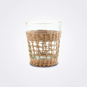 Tasse à boire en rotin osier tissé à la main, porte-tasse en rotin naturel, vintage, bon prix du Vietnam, - Product Image 5