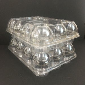 Trong suốt cupcake hộp với nắp rõ ràng Pet rPet cupcake container 12 lỗ gói ngăn - Product Image 4