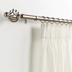 Diseños retorcidos de Metal de hierro clásico, remates de barra de cortina, tapas de extremo, cabeza de barra de cortinas de fábrica, remates de cortina de Metal de latón modernos - Product Image 2