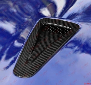 Évents de couvercle de moteur en Fiber de carbone Z-ART R35 pour capot moteur Nissan GTR évents en Fiber de carbone pour prise d'air de capot moteur R35 - Product Image 6