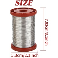1 Rolle 500g Edelstahl draht Bienenstock rahmen draht mit 0,55mm Durchmesser Imkerei bedarf Bienen rahmen werkzeug