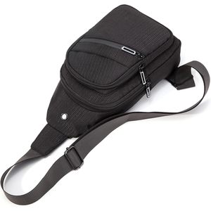 Borsa a tracolla portatile Premium per donne e uomini da viaggio all'aperto e da trekking con fodera in poliestere resistente - Product Image 4