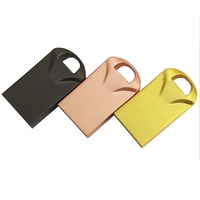 Flashdisk USB 3.0 Casing Metal Baru Kecepatan Tinggi Kapasitas Asli dengan Logo Kustom Hadiah Mini Portabel 16GB/32GB/64GB