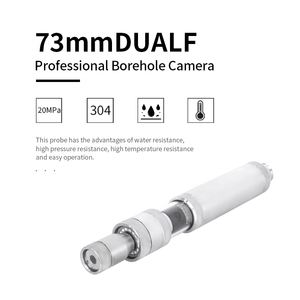 300M Kabel Lier Waterdicht Goed Onderwater Video Pijp Inspectie 73Mm Dual Diep Waterboring Camera Apparatuur Set - Product Image 3