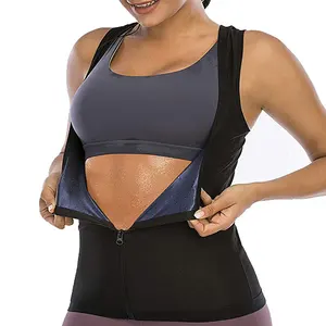 Women Postpartum Tummy Reducing Girdles Shapewear Tank Top Fajas Colombianas Slim Body Shaper Zipper Waist Corset Trainer Vest