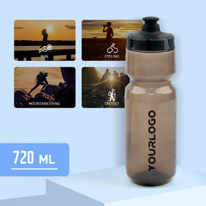 Bouteille d'eau légère pour vélo 720 ml en matériau écologique sans BPA, anti-fuite, durable, avec <span class=keywords><strong>valve</strong></span> à ouverture rapide pour la <span class=keywords><strong>course</strong></span> et le quotidien – Offre Spéciale - Product Image 5