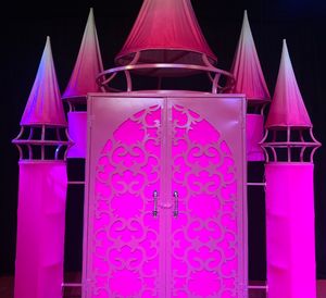 Accessoires de spectacle de magie de grande scène Événements de fête Château magique Apparaissant <span class=keywords><strong>Illusion</strong></span> Props à vendre - Product Image 4