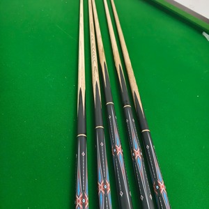 Queue de billard Middle Eight 145cm 1 pièce en bois blanc durable pour snooker et billard - Product Image 4