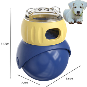 Juguete Dispensador de Golosinas Interactivo y Móvil para Mascotas, Comedero Lento Ajustable, Juguete de Rompecabezas para Perros y Gatos - Product Image 2