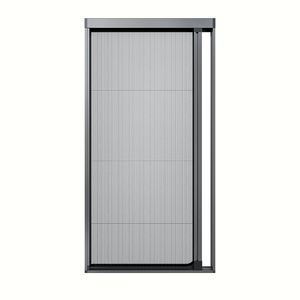 Mosquitera Plegable Moderna <span class=keywords><strong>para</strong></span> Cocina, con Marco de Aluminio, Sin Rieles, de Poliéster Elástico, <span class=keywords><strong>Precio</strong></span> de Fábrica - Product Image 2