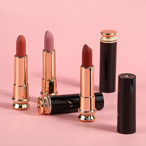12 màu sắc không thấm nước vàng đen ống <span class=keywords><strong>Matte</strong></span> Son môi OEM ODM Vegan trang điểm Kem Lip Stick - Product Image 3