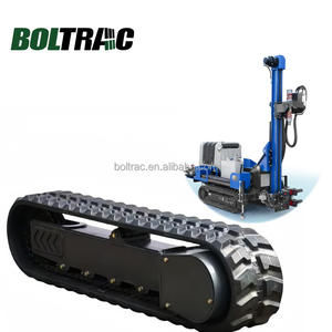 Machine de forage DTH série 3/5/6/8/10/12 tonnes, utilisée pour le forage en profondeur, groupe de chenilles en acier et caoutchouc - Product Image 3