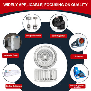 Sortie personnalisée en usine de roue à vent galvanisée de 4 pouces pour la réduction de la chaleur Support OEM ODM - Product Image 6