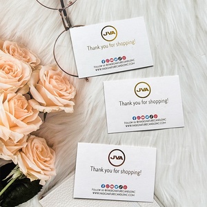 Nhà máy cá nhân thiết kế thẻ kinh doanh dập nổi thẻ tên thân thiện với môi tại chỗ UV in ấn cảm ơn bạn thẻ cho doanh nghiệp nhỏ - Product Image 2