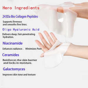 アンチエイジング美白コラーゲンビタミンCフェイスマスクシート韓国スキンケアフェイシャルマスク水分補給用カスタムプライベートラベル - Product Image 5