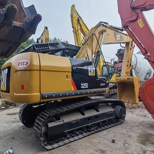 Excavatrice sur chenilles hydraulique Caterpillar 325D d'occasion, best-seller, 25 tonnes, bon état, avec composants d'origine, boîte de vitesses et engrenages - Product Image 2