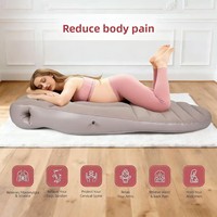 Matelas gonflable en PVC pour femmes enceintes, coussin de maternité pour position couchée, pour le camping en plein air et les jeux aquatiques