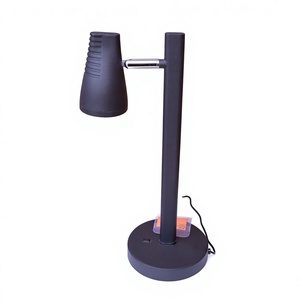Lámpara de Escritorio LED Minimalista de Acero Inoxidable Ajustable, 3000K, Luz Blanca Cálida, Pantalla Redonda Blanca, para Lectura en el Dormitorio - Product Image 2