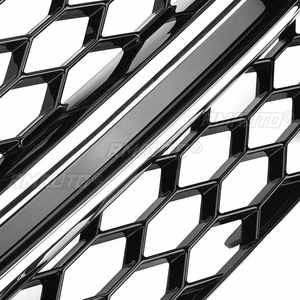 2PCS Grille de pare-chocs avant de voiture, cache de feux antibrouillard pour Mercedes Benz Classe C W205 C250 C300 C350 2015 2016 2017 2018 - Product Image 4