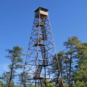 Torre de Vigilância de Aço Personalizável à Prova de Fogo Galvanização a Quente 3-pés/4-pés 35m 100ft Monitoramento de Alerta de Incêndio Florestal 50 Anos - Product Image 4