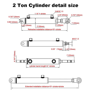 Nouveau lancement XINGYU Vérin <span class=keywords><strong>hydraulique</strong></span> Tige de piston Garantie 1 an pour les machines de levage et les équipements CNC Usine Énergie - Product Image 2