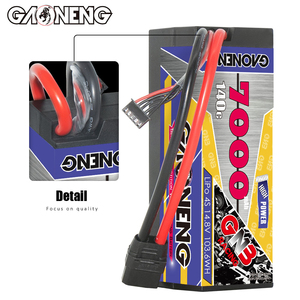 GNB GAONENG 7000MAH 4S 14.8V 140C XT90 RC LiPo <b>Battery</b> RC Car Hard Case <b>Cabled</b> 1/10 1/8 Scale RC Hobby Models Off Load on Load - Product Image 4