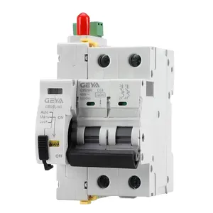 GEYA Новый GRD9L-WI + GYM9H 3P 63A Wifi Mcb 3p 3p N C63 Tuya Smart Wifi Breaker Smart Wifi Mcb Circuit Tuya Breaker Tuya App