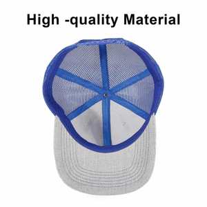 Gorras Snapback de Ala Curva al por Mayor, Gorra Trucker de Malla de 6 Paneles en Blanco, Gorra Trucker Personalizada - Product Image 6