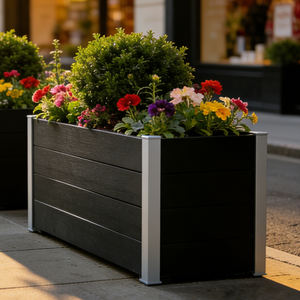 Jardinière surélevée écologique en WPC, style ferme classique, extra large, <span class=keywords><strong>pour</strong></span> fraises, tomates et fruits - Product Image 3