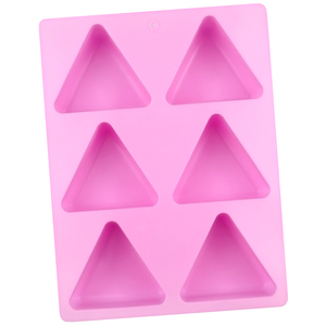 BakingHole Triangle Shape Soap Mold <b>Silicone</b> Cake Mold <b>Silicone</b> Candle Make Bpa Free Reused <b>Silicone</b> Cake Mold Pudding Make Mold - Product Image 4