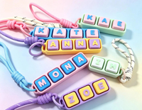Keyboard Cap Toy Keycap Keychain Clicker Keychain Plastic Key Buckle Keyboard Fidget Keychain Stress Relieving Toy Keychain