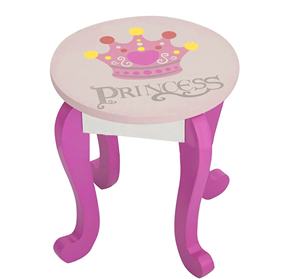 Ensemble table et chaise de maquillage pour petite fille, design moderne, miroir de princesse, <span class=keywords><strong>coiffeuse</strong></span> pour enfants - Product Image 4