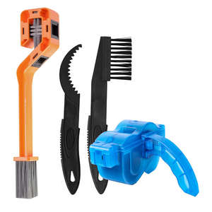 Rondelle de chaîne multifonctionnelle pour vélo de route Nettoyage du plateau de dents Grande brosse Outils d'entretien pour vélo de montagne OEM - Product Image 1