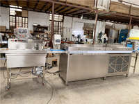 Machine d'enrobage de chocolat Ligne d'enrobage de chocolat automatique Machine à chocolat Machine de revêtement de trempe avec convoyeur de refroidissement