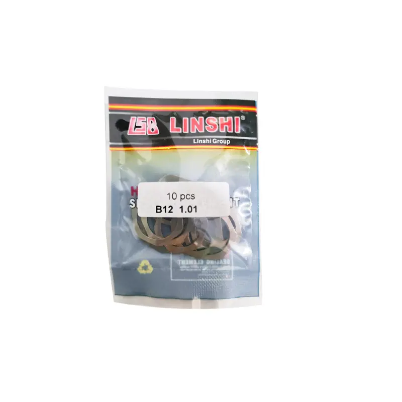 Iniettore di regolazione B12 0.90-1.50 spessori spessore LINSHI Common rail shim rail iniettori