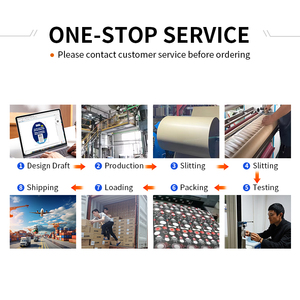 Neu Eingetroffen: Günstiges, Verstärktes, Bedrucktes, Selbstklebendes, Biologisch Abbaubares, Schwarzes Kraftpapier-Verpackungsband mit Eigenem Logo - Product Image 6