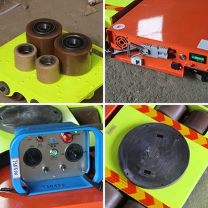 Fabricante de China Mover Dolly Moving Dollies Roller Skates 10t 20t 30t 40t Heavy Duty con rueda - Product Image 6