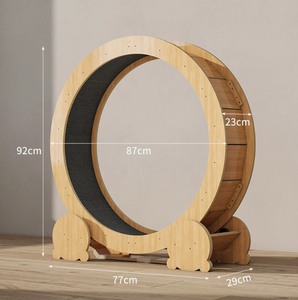 Trend 2025: Tapis Roulant Silenzioso per Gatti Personalizzabile OEM, Struttura per Arrampicata in Fibra di Legno, Giocattolo Anti-depressione - Product Image 6